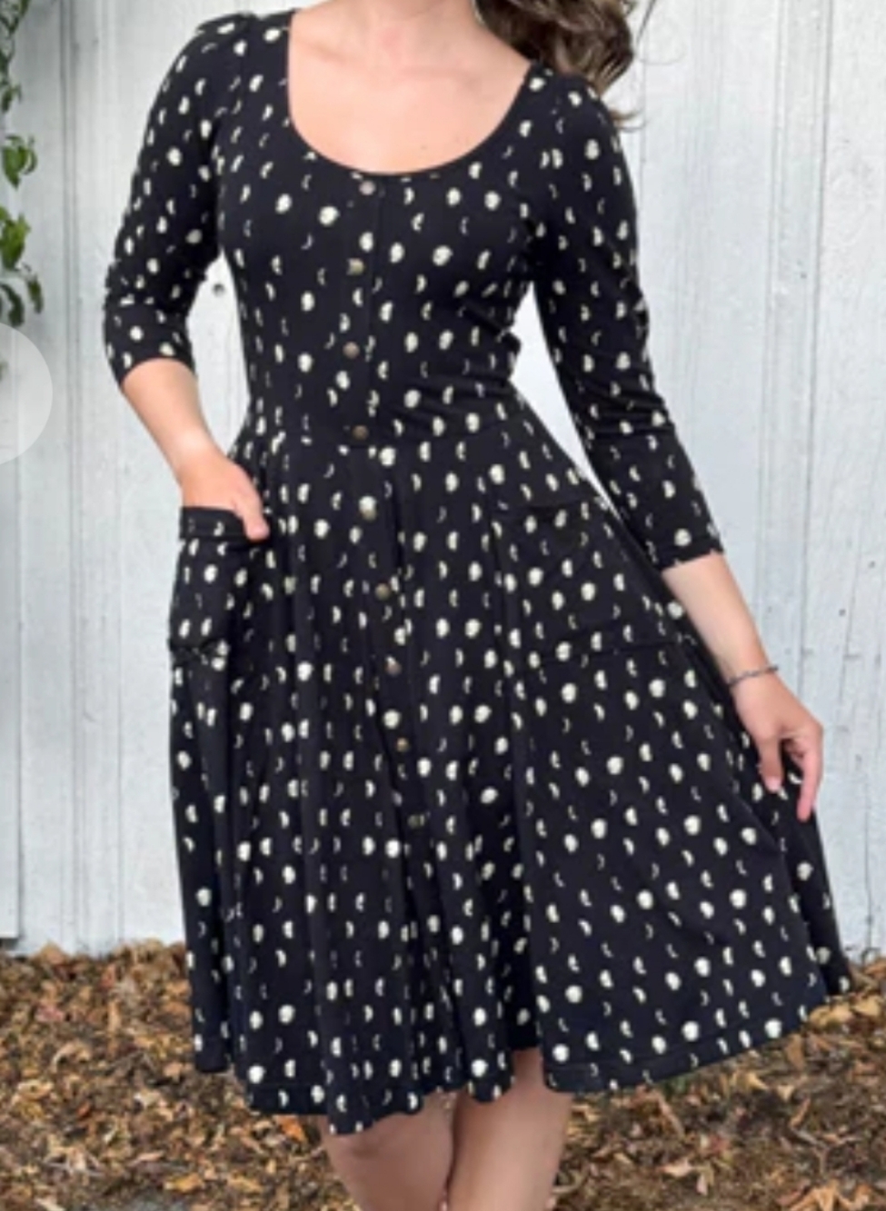 Effie's Heart Soft Knit The Meadow Dress,  Phases Of The Moon Dress